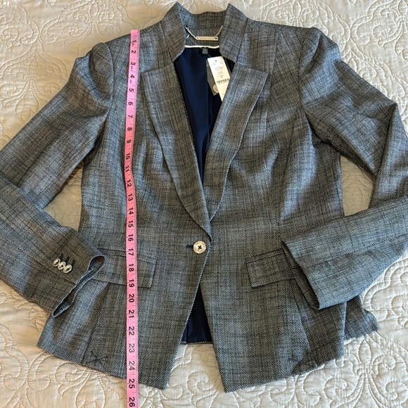 NWT White House Black Market Chic Blazer with Slits size 8 - Picture 17 of 17